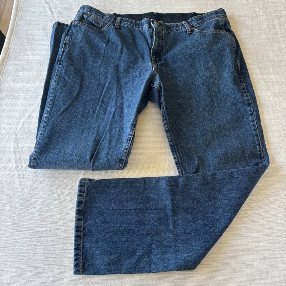 Wrangler Ultimate Riding Jeans Cash Dark Wash Straight Leg Jeans 34/17 x‎ 34